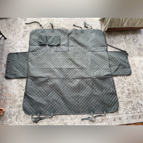 Quilted Gray Car Seat Cover - Picture 1 of 1